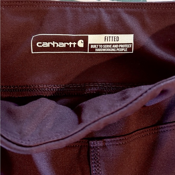 Carhartt Force Fitted Utility Leggings NWT  Lightweight Workwear Pants XS - Picture 8 of 9